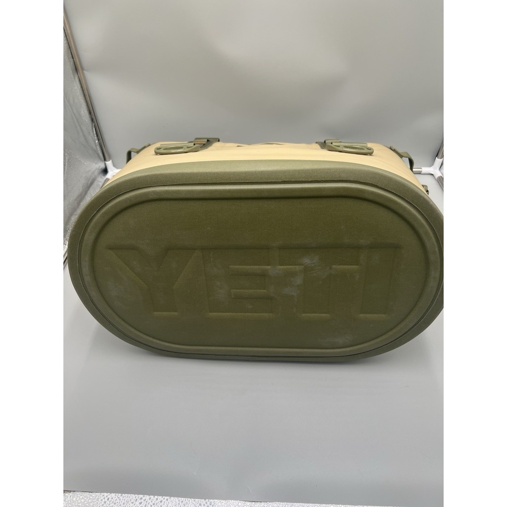 Yeti Hopper 30 Field Tan/Olive Green & Blaze Orange Interior  RARE HTF - Picture 2 of 8